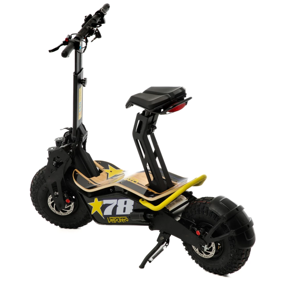 Электросамокат Velocifero MAD 2000W (NO.78) с сиденьем — изображение 5