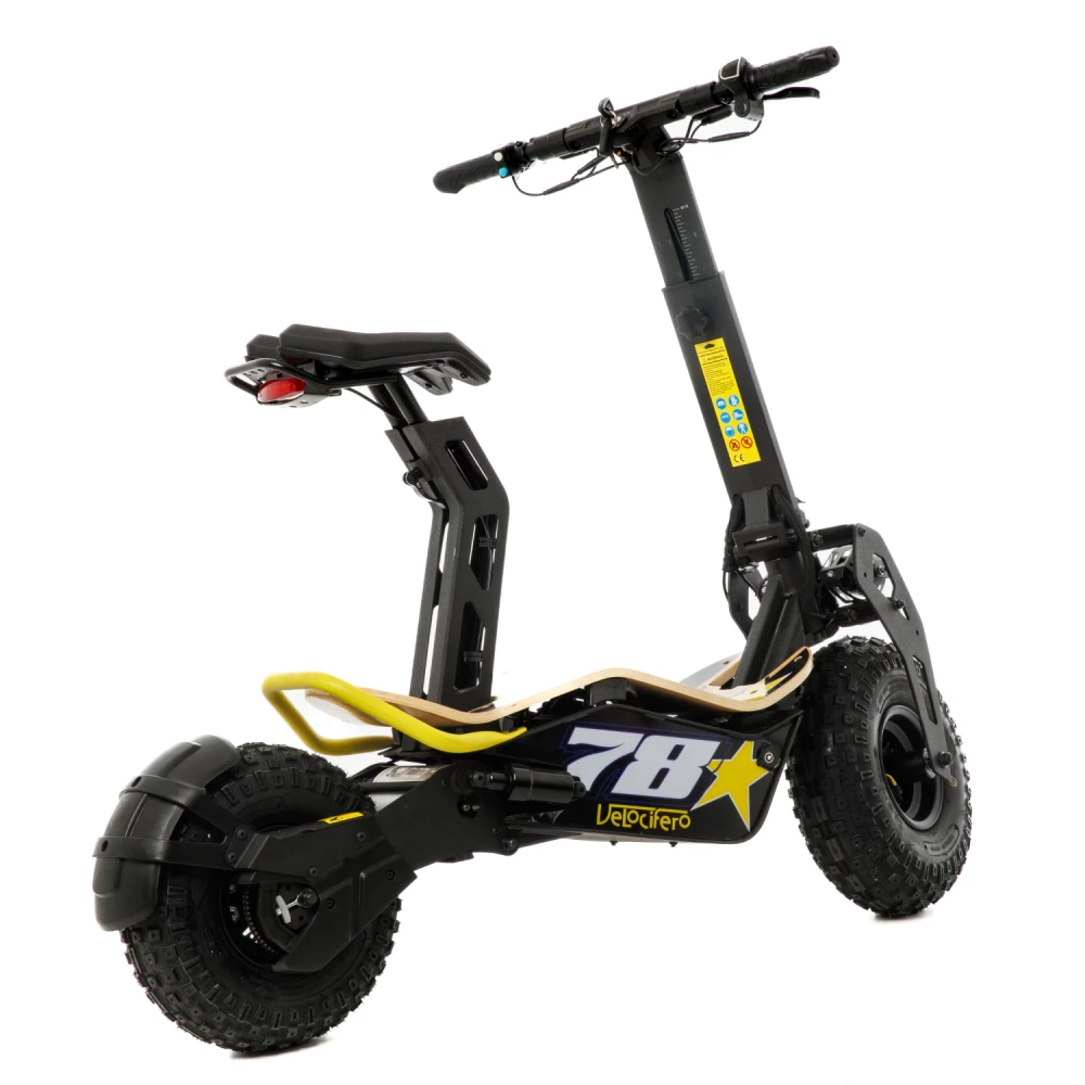 Электросамокат Velocifero MAD 2000W (NO.78) с сиденьем — изображение 4