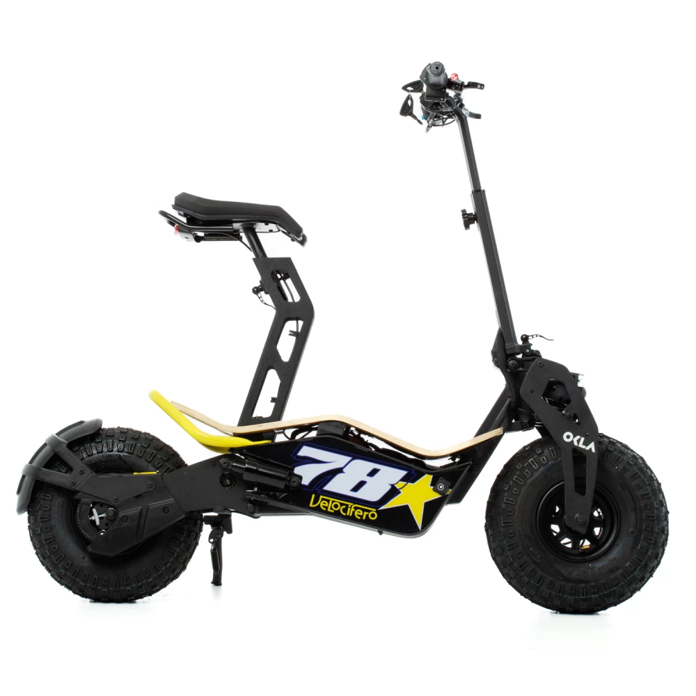 Электросамокат Velocifero MAD 2000W (NO.78) с сиденьем — изображение 2